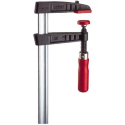 Bessey TG5.512 - Clamp, Woodworking, F-style, Replaceable Pads, 5.5 In. X 12 In., 1320 Lb