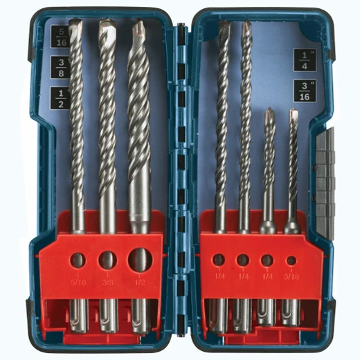 Bosch HCK001 - SDS-plus® Bulldog Rotary Hammer Bit Set/7 4 Bosch HCK001 - SDS-plus® Bulldog Rotary Hammer Bit Set/7 - Image 2