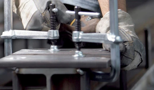 Bessey GS16K - Clamp, Welding, F-style, Crimped On Swivel Pad, 6 In. X 3.125 In., 550 Lb 4 Bessey GS16K - Clamp, Welding, F-style, Crimped On Swivel Pad, 6 In. X 3.125 In., 550 Lb - Image 2