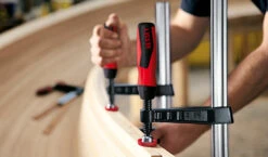 Bessey TG5.524+2K - Clamp, Woodworking, F-style, 2K Handle, Replaceable Pads, 5.5 In. X 24 In., 1320 Lb -Deals Federated Tool Store zTG 2K 886x520at300 App 83809.1580907959.520.520