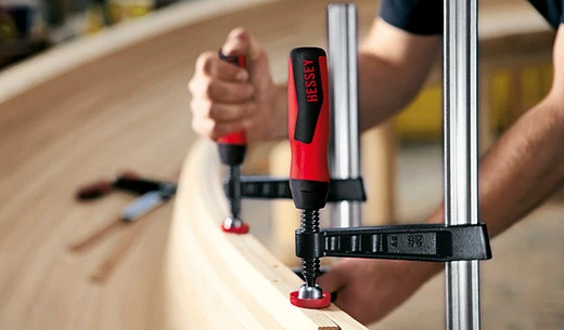 Bessey TG4.024+2K - Clamp, Woodworking, F-style, 2K Handle, Replaceable Pads, 4 In. X 24 In., 880 Lb 7 Bessey TG4.024+2K - Clamp, Woodworking, F-style, 2K Handle, Replaceable Pads, 4 In. X 24 In., 880 Lb - Image 5